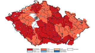 Déšť zmírnil sucho v půdě. Řekám ani podzemním vodám ale zatím nepomohl